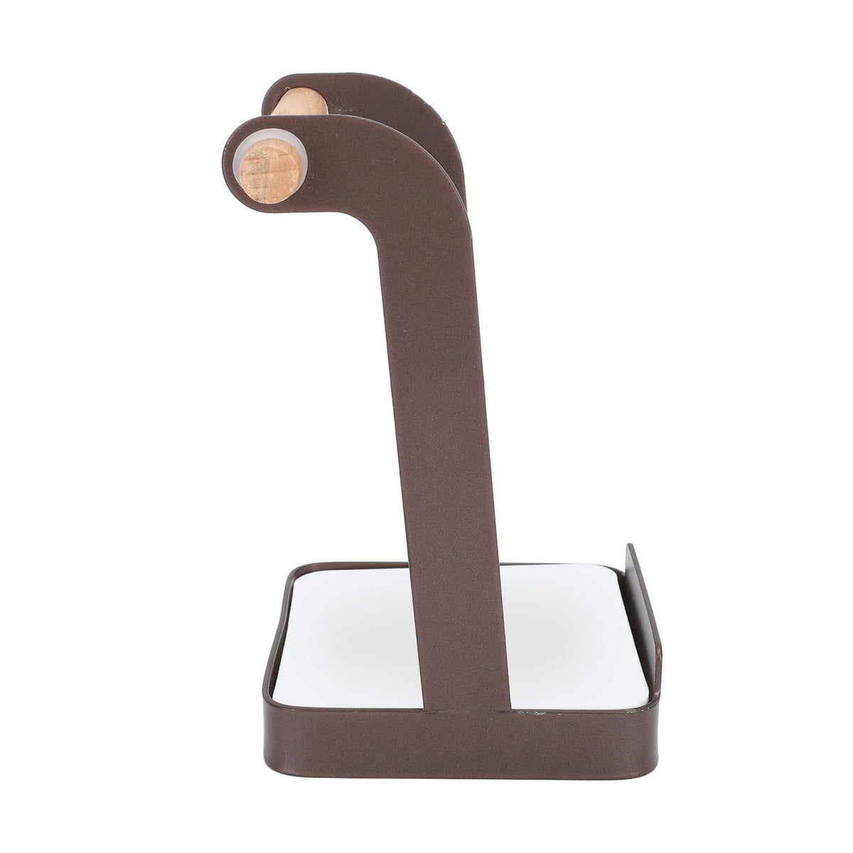 Pot Lid Holder Rack Multifunction Prevent Slip Iron Basin Wood Rack Cooking Tool Spatula Stand Kitchen Organizer Coffee