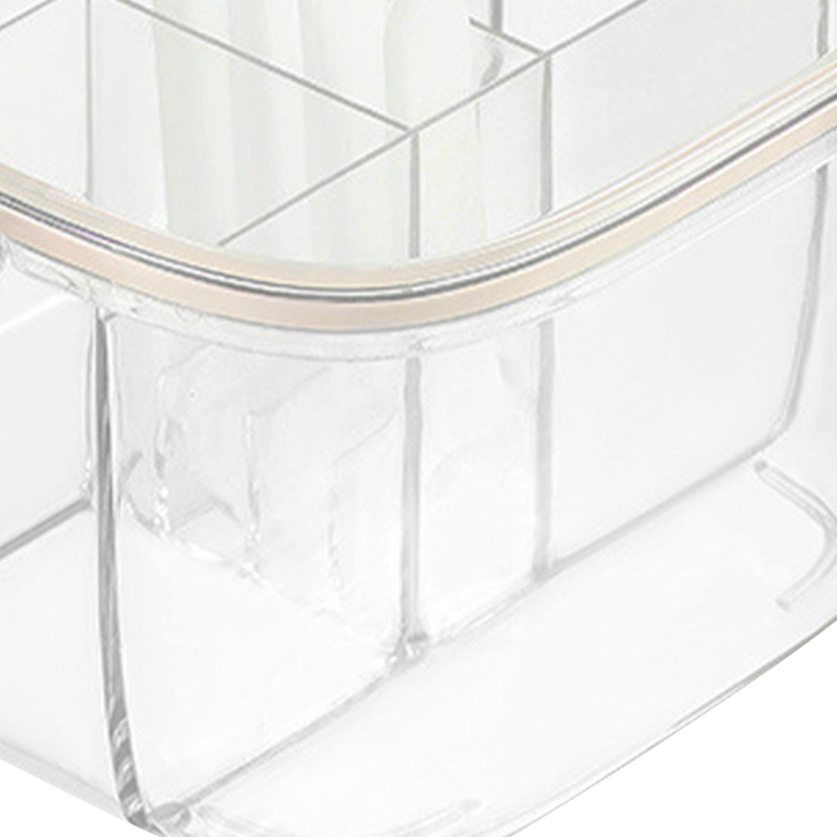 Seasoning Box 4 Compartments Transparent Window Strong PET Seasoning Jar with 4 Spoons for Home Kitchen Cooking Milk Yellow