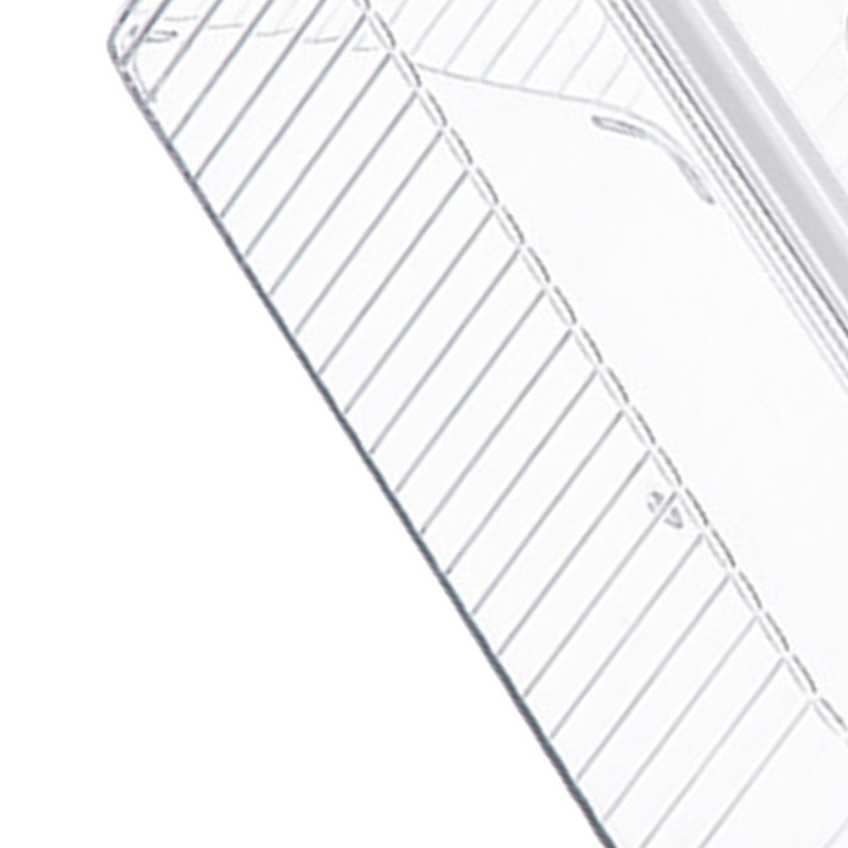 Refrigerator Storage Box with Lids Plastic Transparent Sealed Fridge Food Storage Containers for Fruits Vegetables M