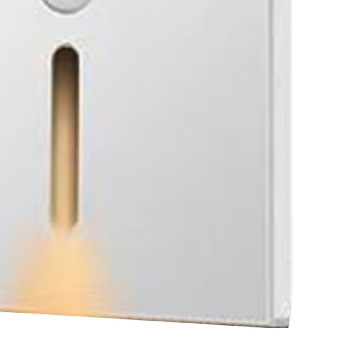 LED Motion Sensor Night Light ABS Small LED Induction Lamp for Bedside Corridor Hallway White