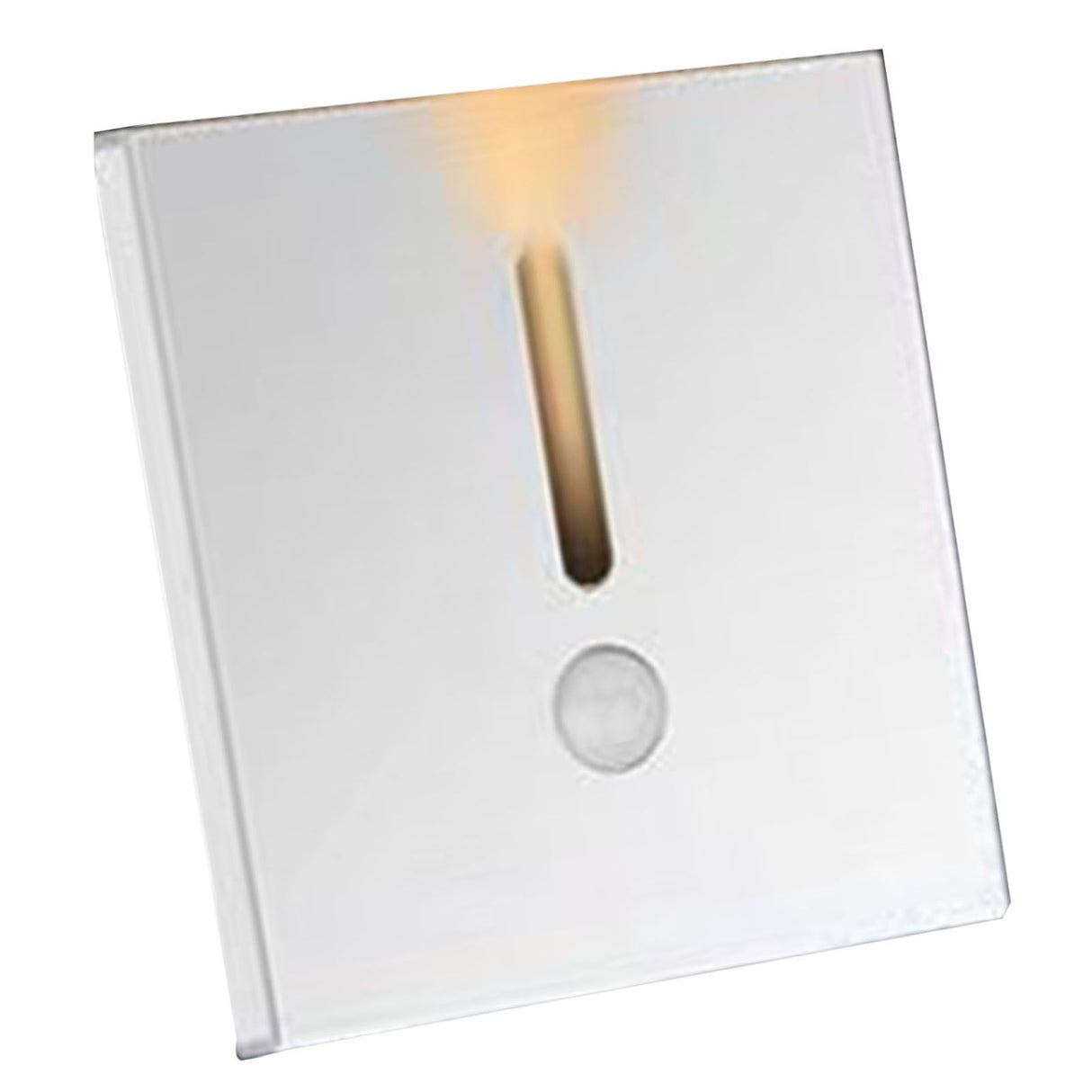 LED Motion Sensor Night Light ABS Small LED Induction Lamp for Bedside Corridor Hallway White