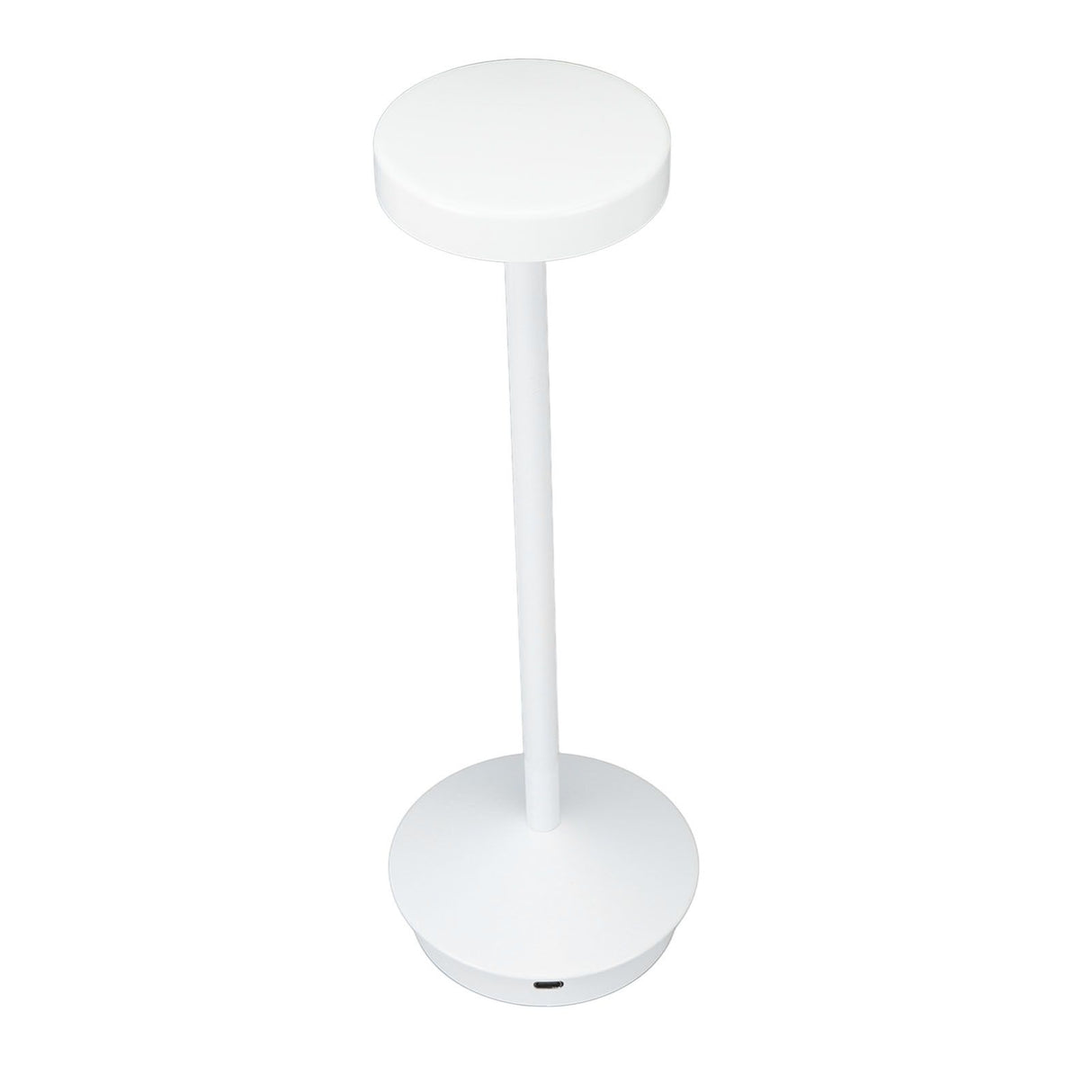 Rechargeable LED Table Lamp 2000mAh Cordless Battery Operated Metal Bedside USB C Desk Light Portable 3 Modes Dimmable White