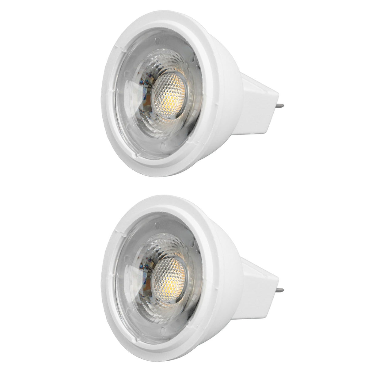 2Pcs MR11 Light Bulb High Brightness 3W 110V Faster Heat Dissipation GU4 Spotlight Bulbs for Landscape Lighting Bedroom Kitchen Warm Light