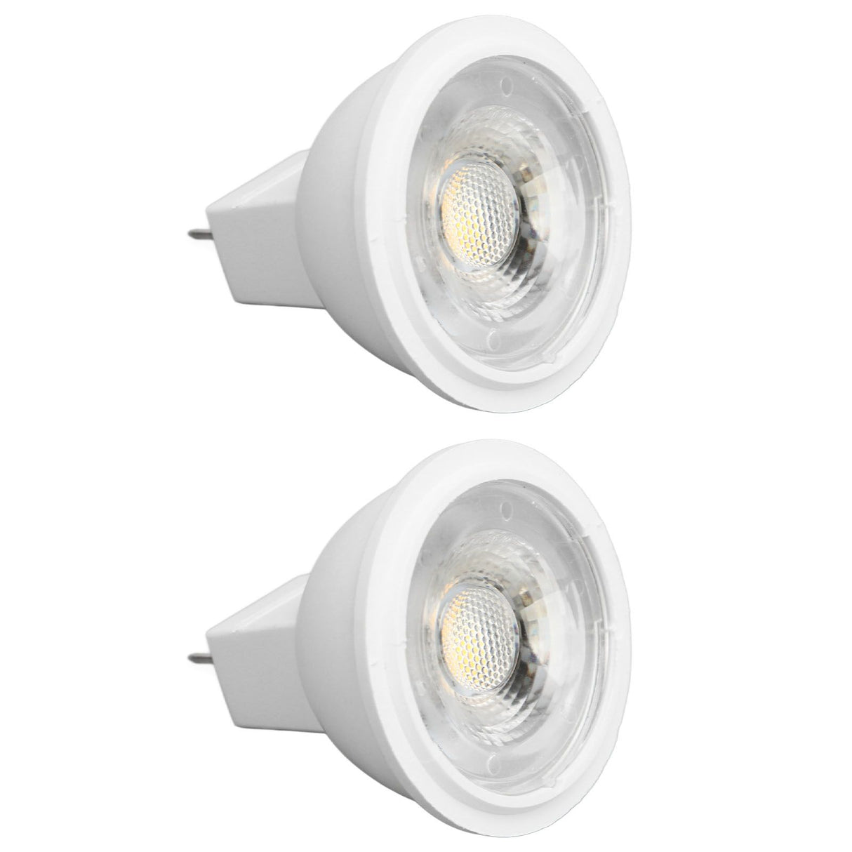 2Pcs MR11 Light Bulb High Brightness 3W 110V Faster Heat Dissipation GU4 Spotlight Bulbs for Landscape Lighting Bedroom Kitchen Warm Light