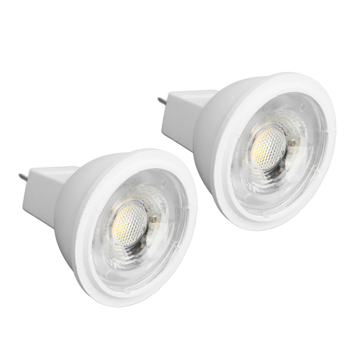 2Pcs MR11 Light Bulb High Brightness 3W 110V Faster Heat Dissipation GU4 Spotlight Bulbs for Landscape Lighting Bedroom Kitchen Warm Light