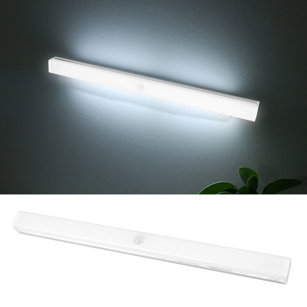 Under Cabinet Light 4W Motion Sensor Under Counter Light Rechargeable Battery Powered LED Warm Light for Closet Kitchen