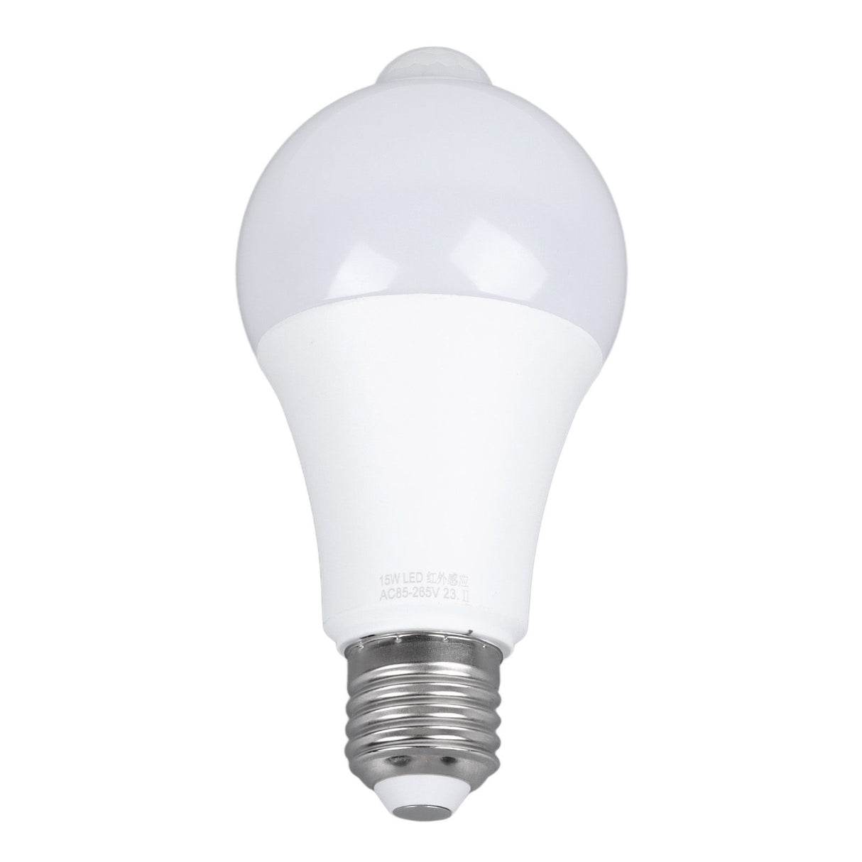 LED Sensor Light Bulbs Professional High Brightness Energy Saving LED Light Bulb with Motion Sensor 15W 85‑265V