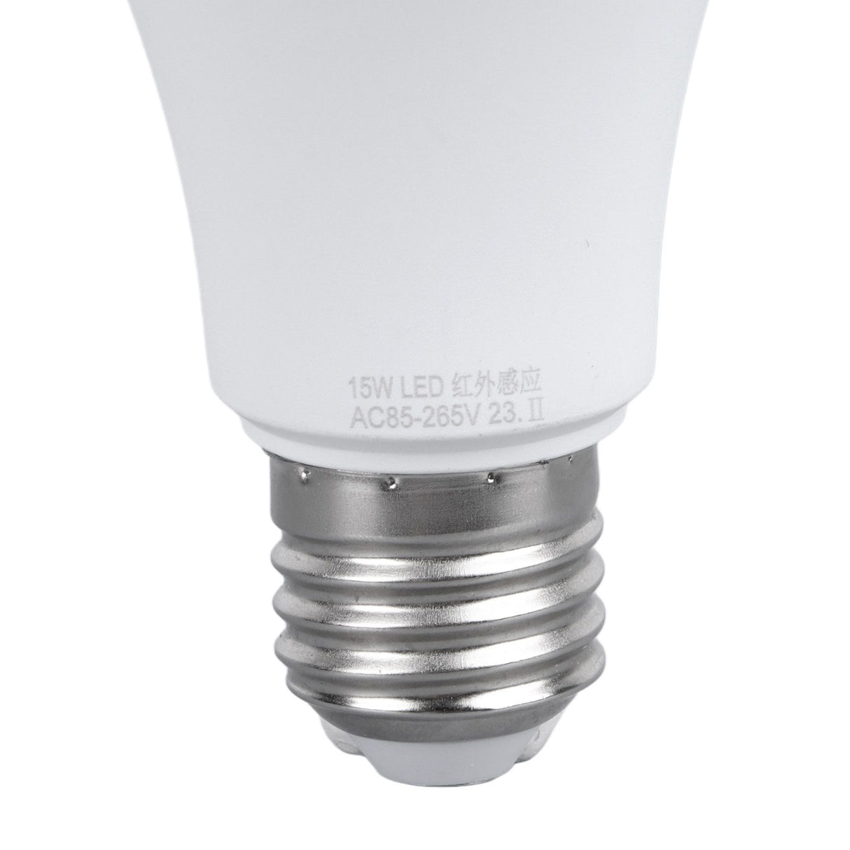 LED Sensor Light Bulbs Professional High Brightness Energy Saving LED Light Bulb with Motion Sensor 15W 85‑265V