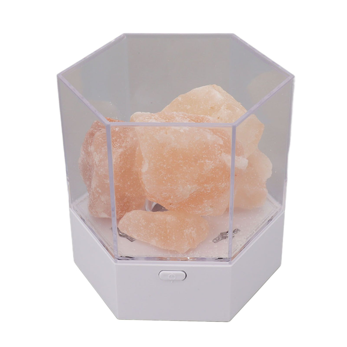 Himalayan Salt Lamp LED RGB Dimmable USB Decorative Essential Oil Aromatherapy Natural Crystal Salt Night Light for Bedroom Living Room