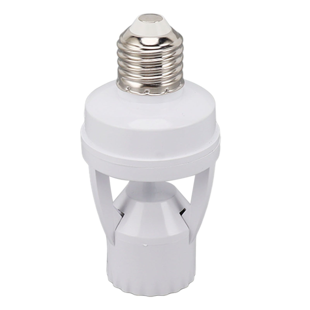 Motion Sensor Light Socket PIR Motion E27 Screw Bulb Adapter Adjustable Auto On Off Night Light Control Garage Light for Basement