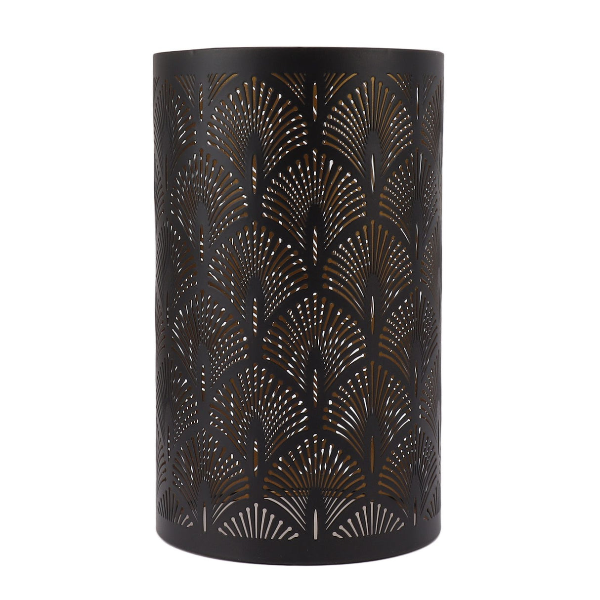 Modern Lampshade Metal Cylindrical Hollow Out E27 E26 Lamp Shade for Bedroom Living Room
