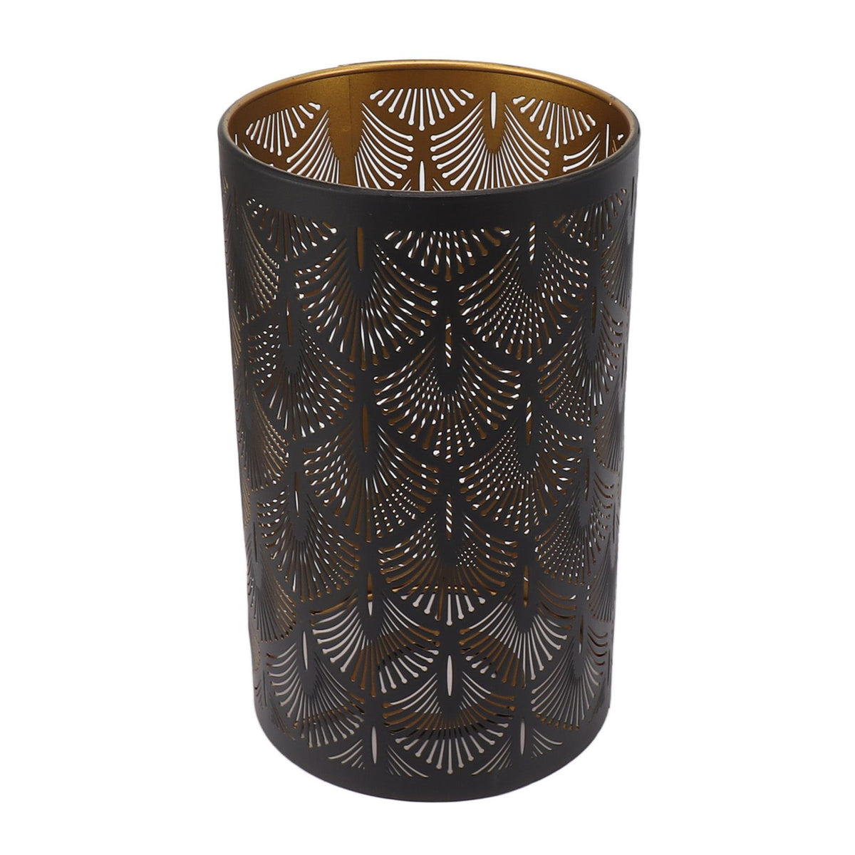 Modern Lampshade Metal Cylindrical Hollow Out E27 E26 Lamp Shade for Bedroom Living Room