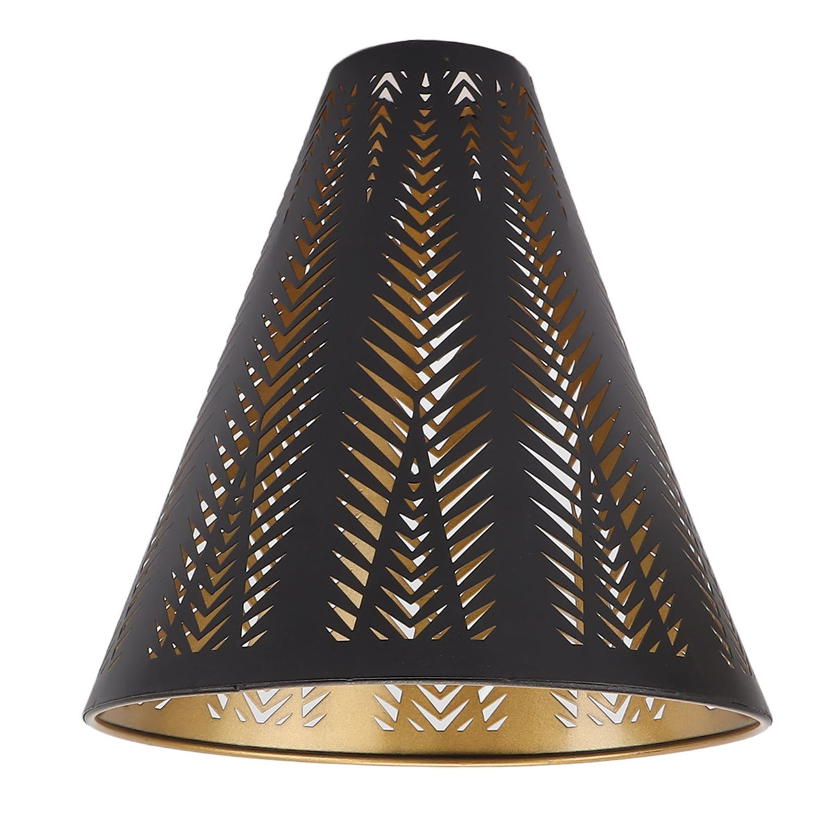 Metal Lamp Shade Iron Lampshade E26 E27 Lamp Shade Bedroom Bedside Decoration Horn Style Cone