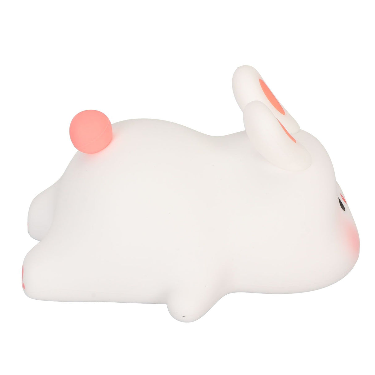 Kawaii Bunny Night Light Soft Silicone Night Light Portable USB Rechargeable Bedside Lamp for Baby Toddler Kids