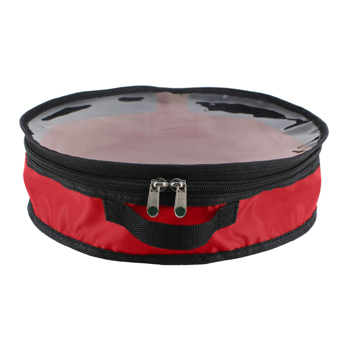 Transparent Christmas Wreath Storage Bag Portable Holiday Wreath Container Decoration Garland Organizer