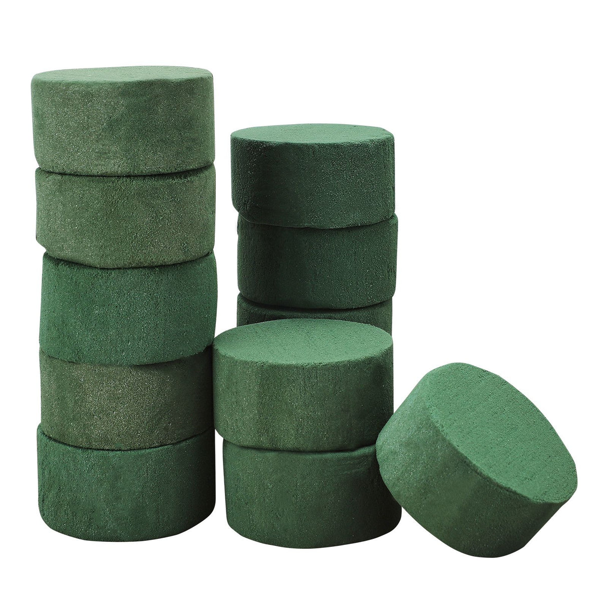 12pcs Floral Foam Round Dried Flower Foam Blocks Handmade Flower Arrangement Materials