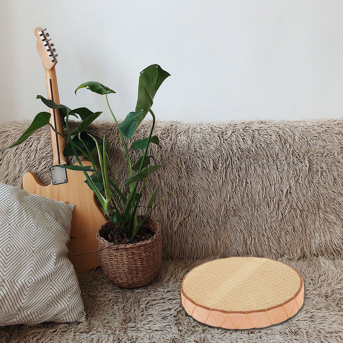 Cushion Soft Floor Pillow Throw Pillow Floor Seating Cushion for Chair Sofa Car
