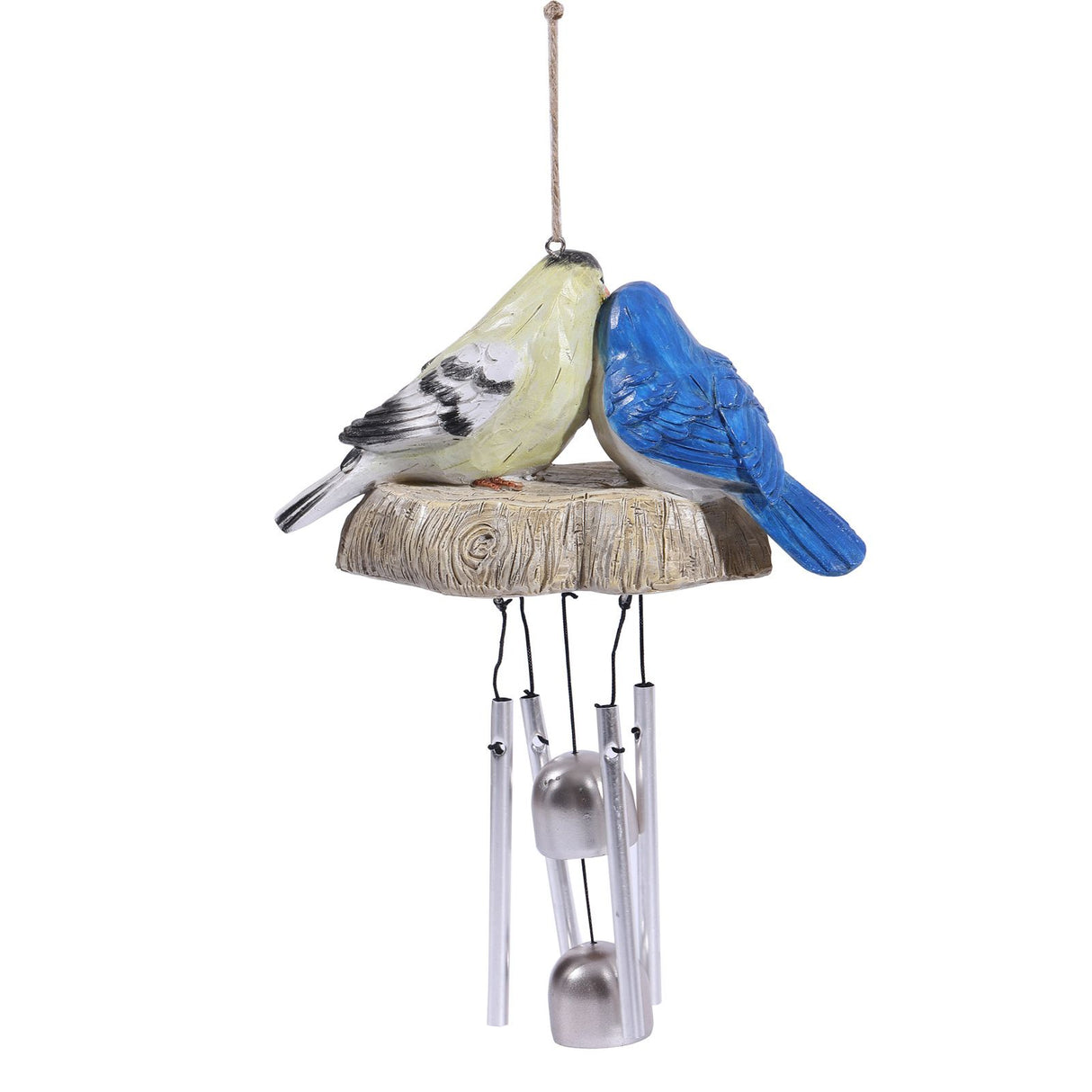 Rustic Bird Wind Chimes Outdoor Hanging Wind Chime Home Patio Decoration