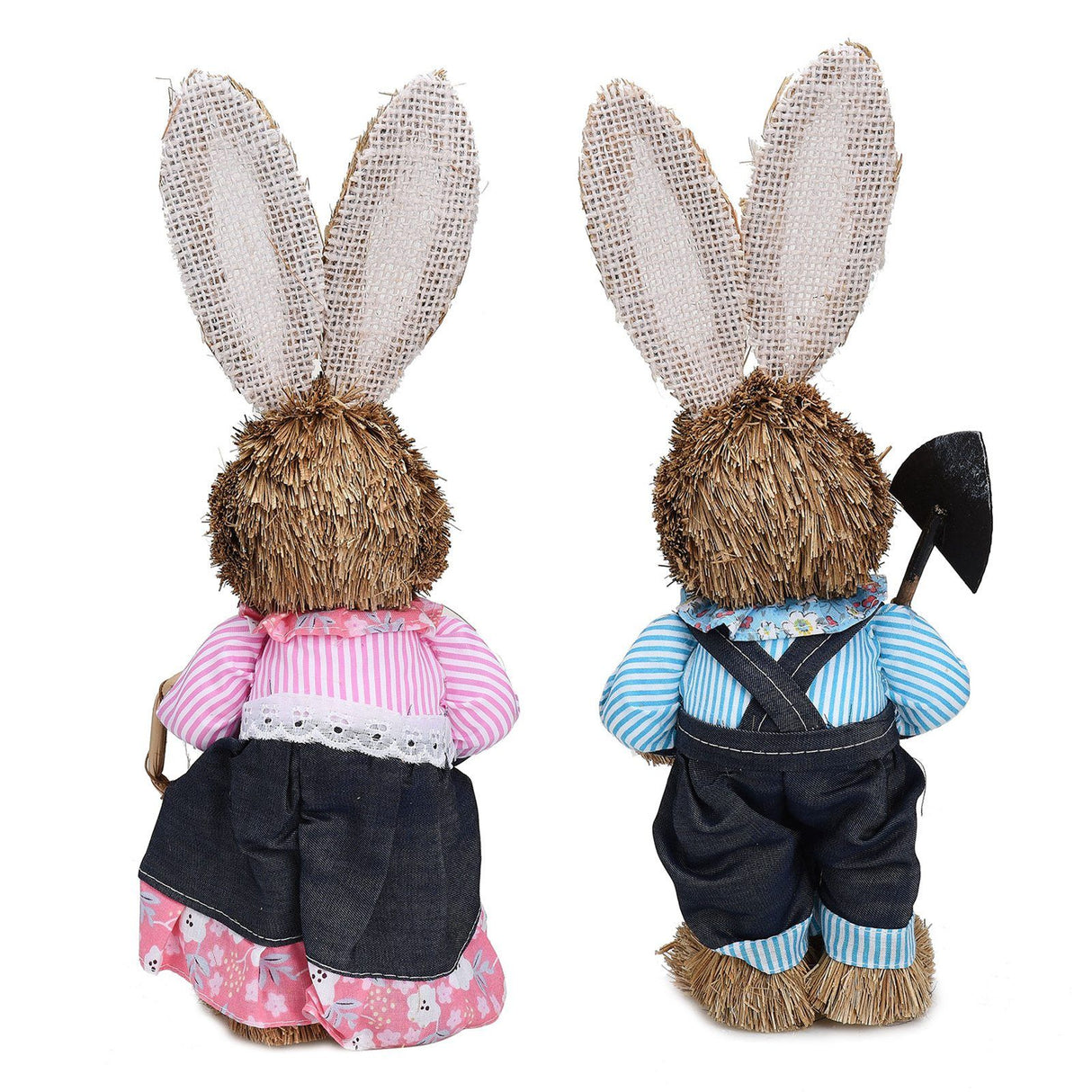 Rustic Easter Home Decor - Bunny Figurine Party Supplies