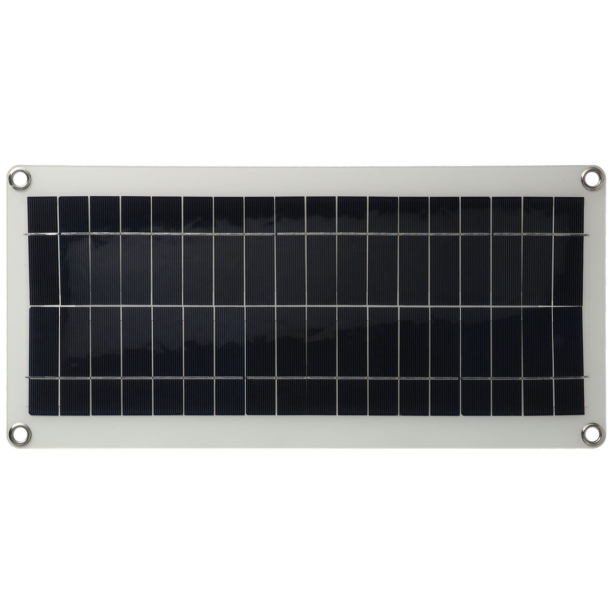 20W Flexible Polycrystalline Solar Panel Controller Dual USB Solar Charger for Car RV Marine Boat