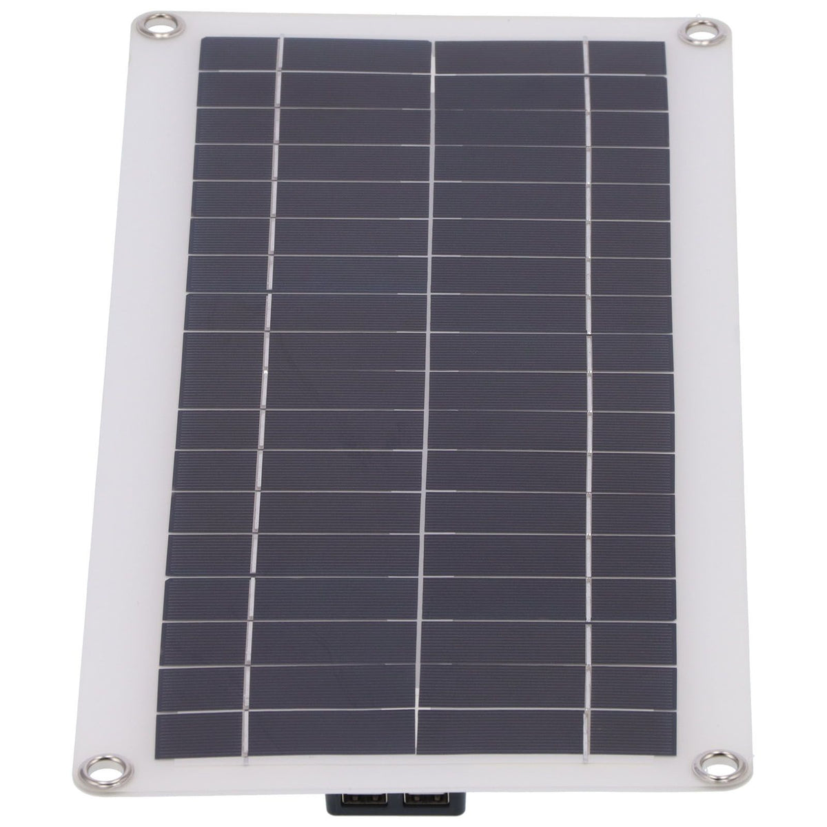 20W Flexible Polycrystalline Solar Panel Controller Dual USB Solar Charger for Car RV Marine Boat