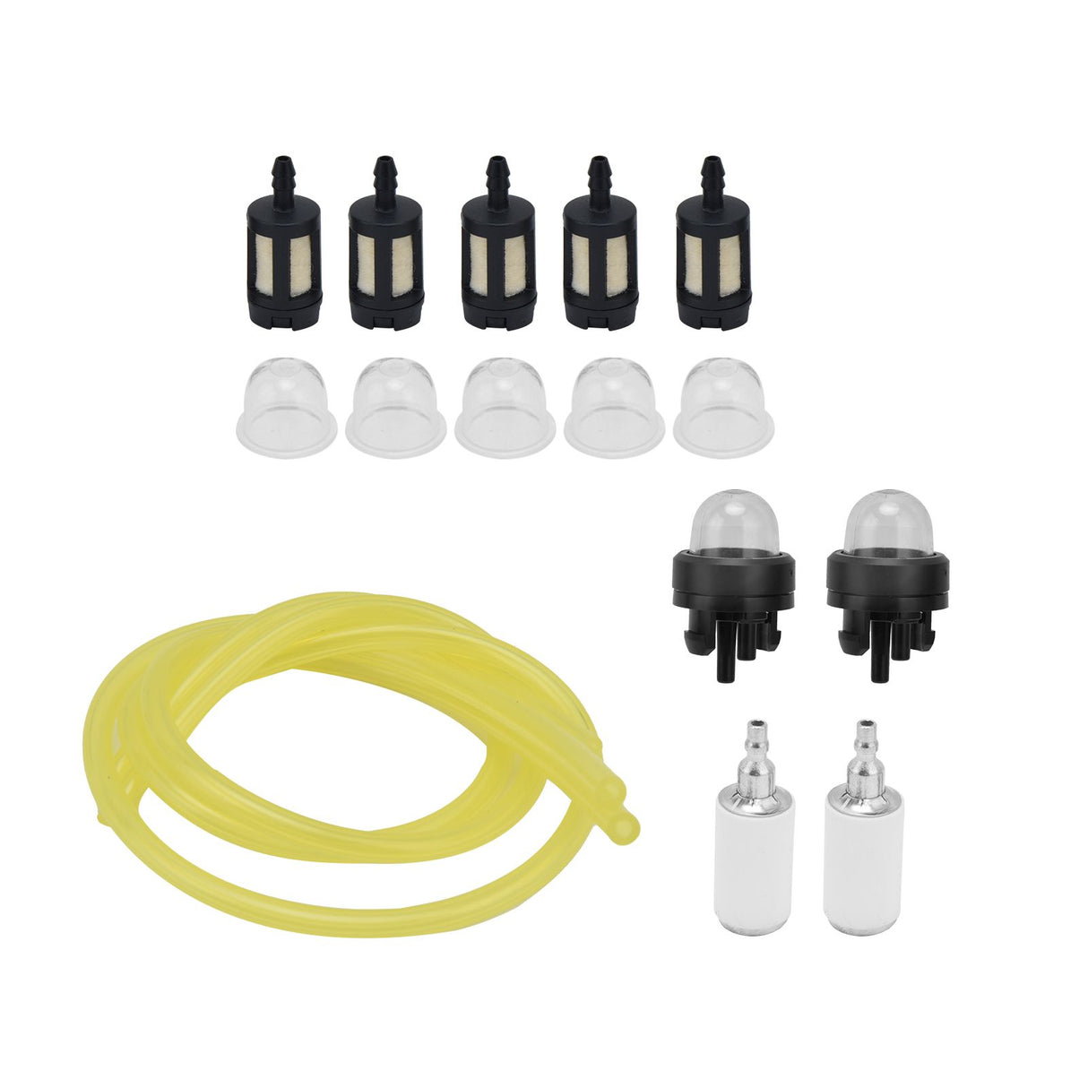 Fuel Filter Hose Primer Bulb Kit Replacement for Zama/STIHL/Poulan/Craftsman/Husqvarna