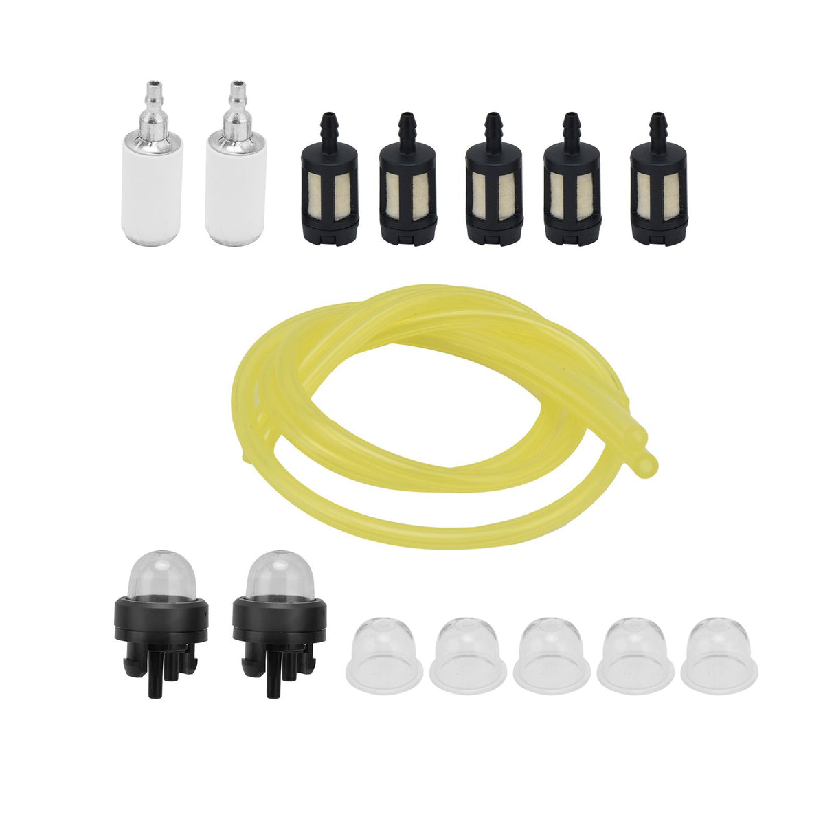 Fuel Filter Hose Primer Bulb Kit Replacement for Zama/STIHL/Poulan/Craftsman/Husqvarna