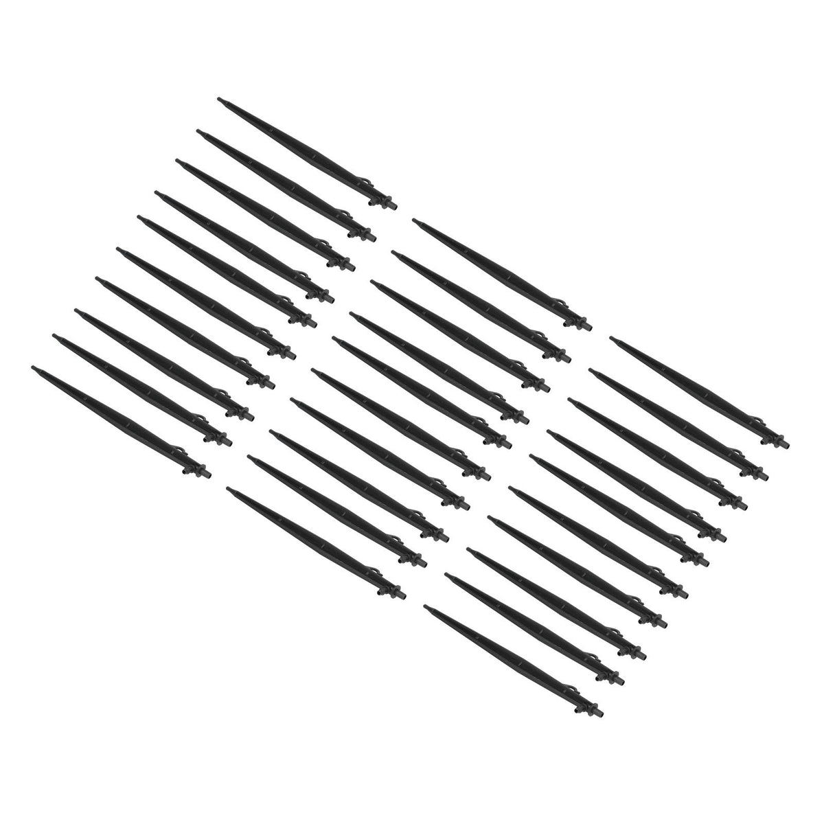 30PCS Micro Sprinkler Bracket Plastic Ground Insertion Rod Irrigation Drip Support Stake for Gardening