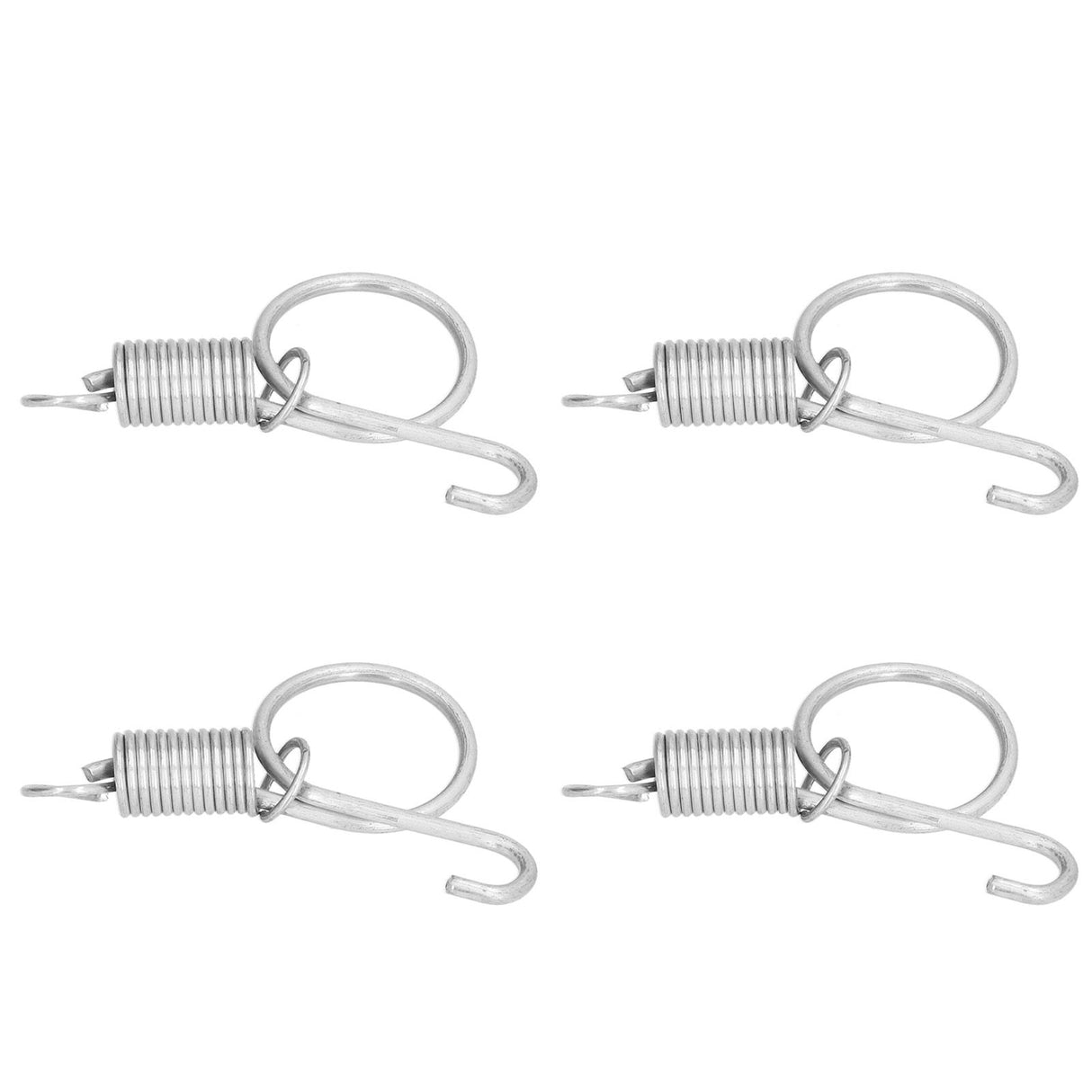 20PCS Cage Door Spring Hook Metal Finger Spring Latch Hook for Fixing Rabbit Pet Cage Door Farming EquipmentS 6x2.1cm