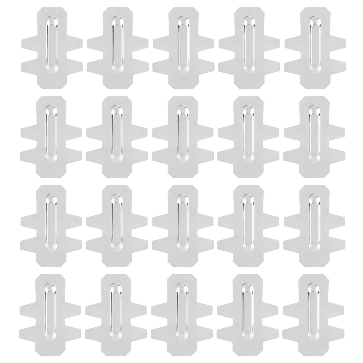 20Pcs Stainless Steel Rabbit Cage Door Hook Card Accessory Cage Hardware Breeding Equipment