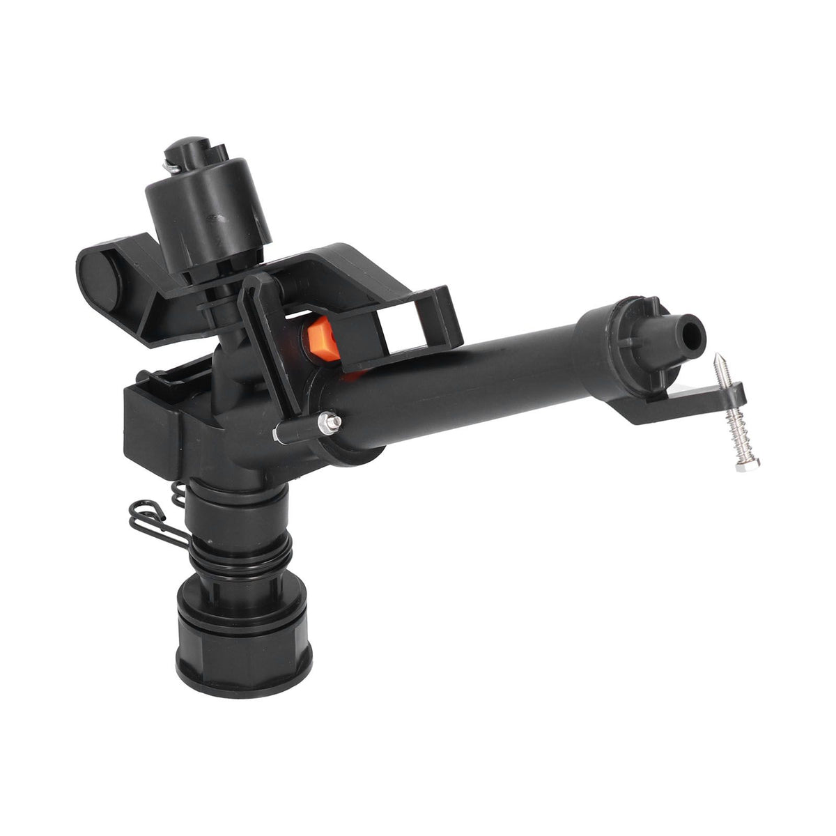 G 1‑1/2 Irrigation Sprinkler ABS Adjustable Rocker Arm Large Flow Impact Sprinkler for Garden Lawn