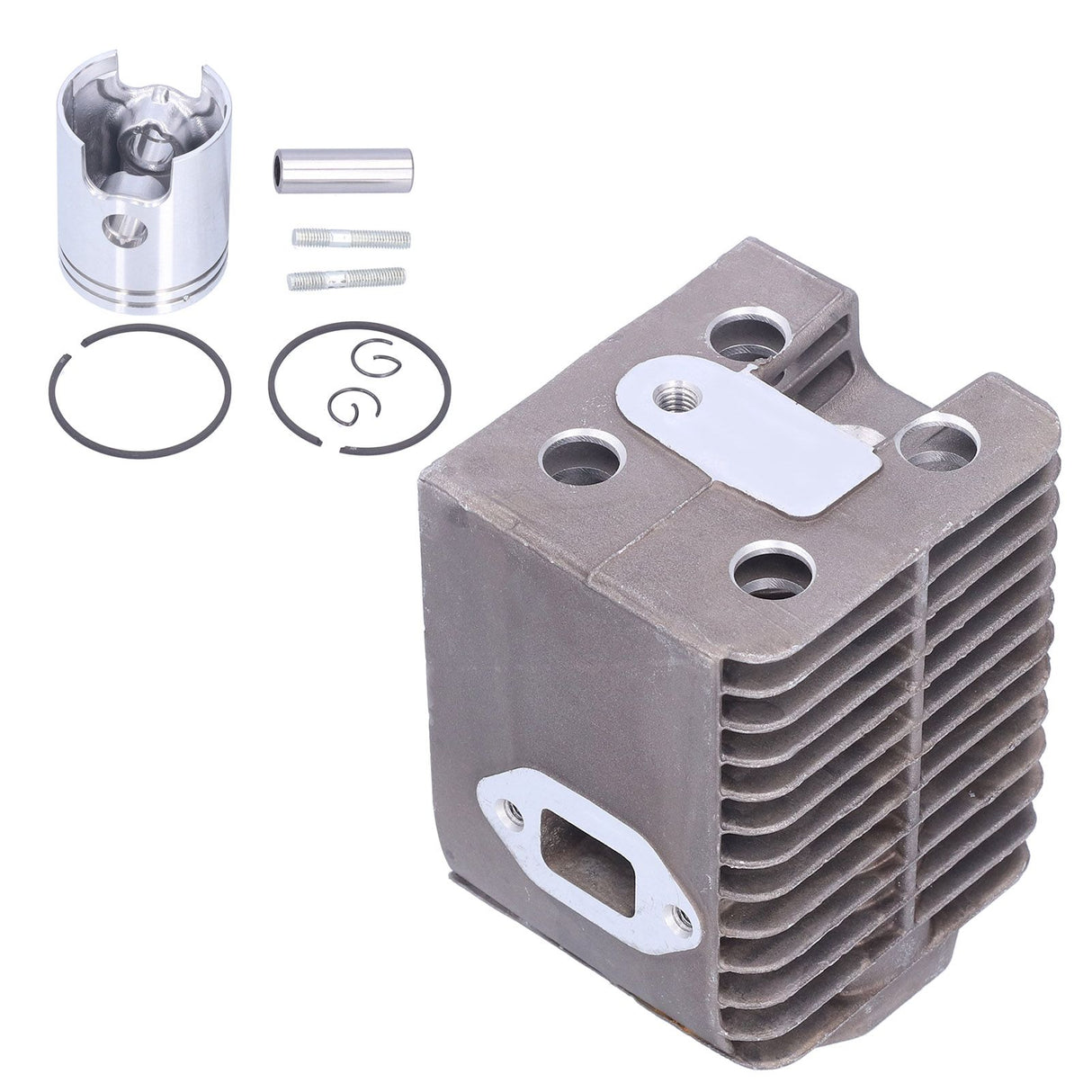 45mm Cylinder Piston and Rings Kit 99336 Replacement for Wacker WM80 Rammer Tamper