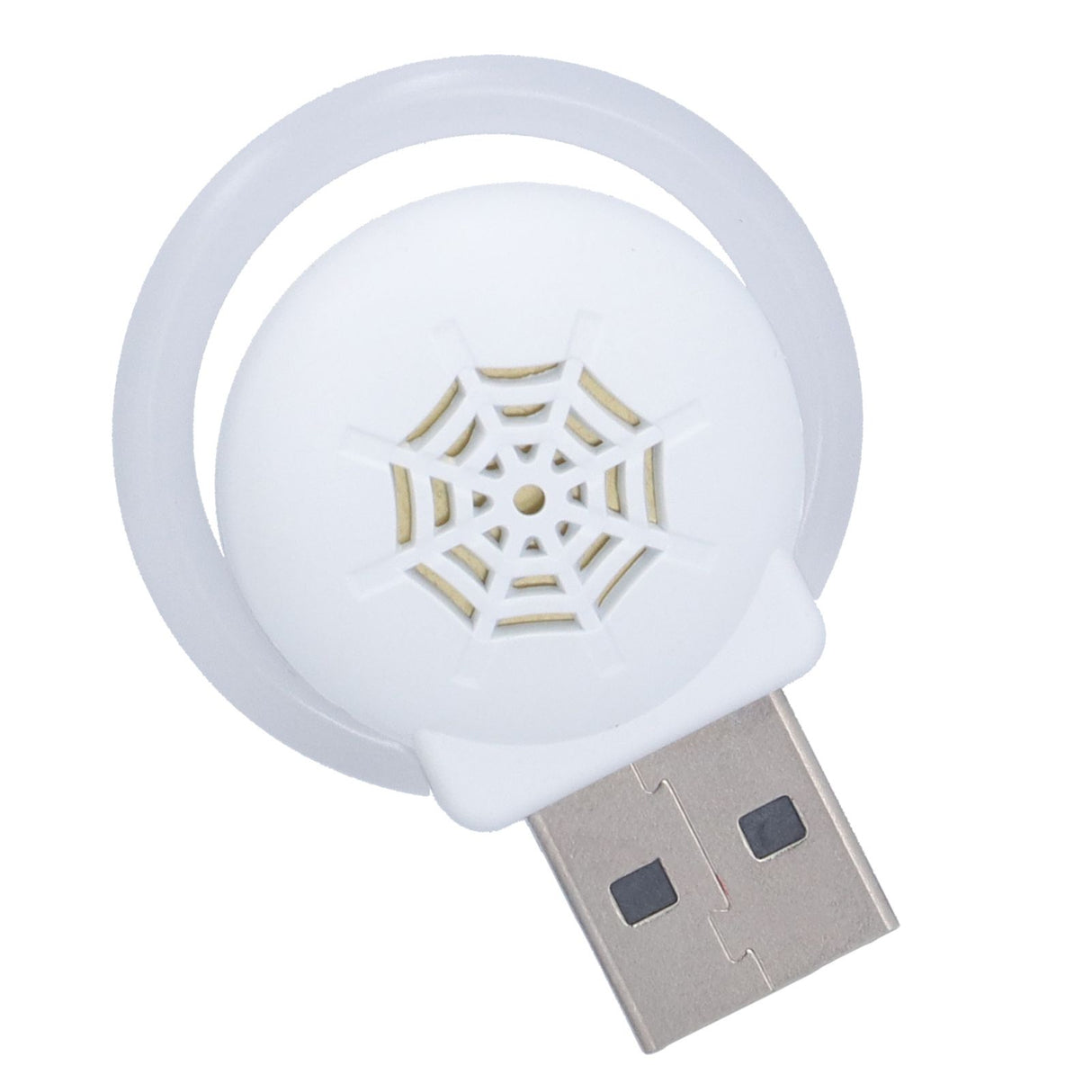 Ultrasonic Pest Repeller USB 3 Levels Intelligent Frequency Conversion Environmental Protection Mouse RepellerWhite