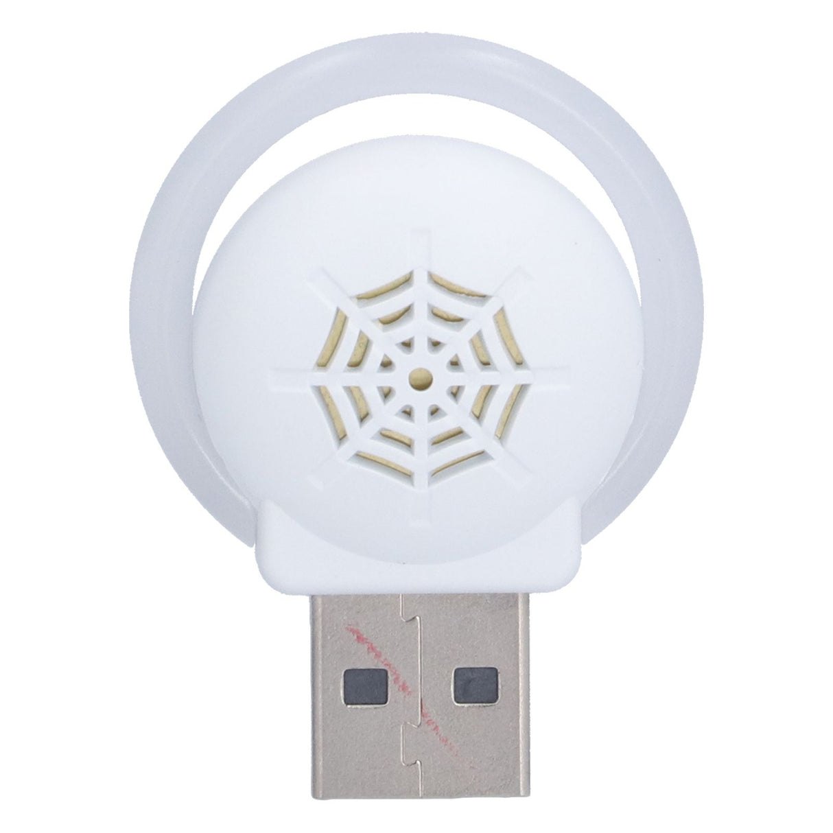 Ultrasonic Pest Repeller USB 3 Levels Intelligent Frequency Conversion Environmental Protection Mouse RepellerWhite