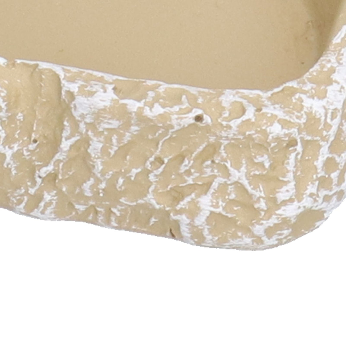 Reptile Food Water Bowl Resin Pets Feeding Plate Dish for Aquarium Tortoises Turtles Lizards Yellow
