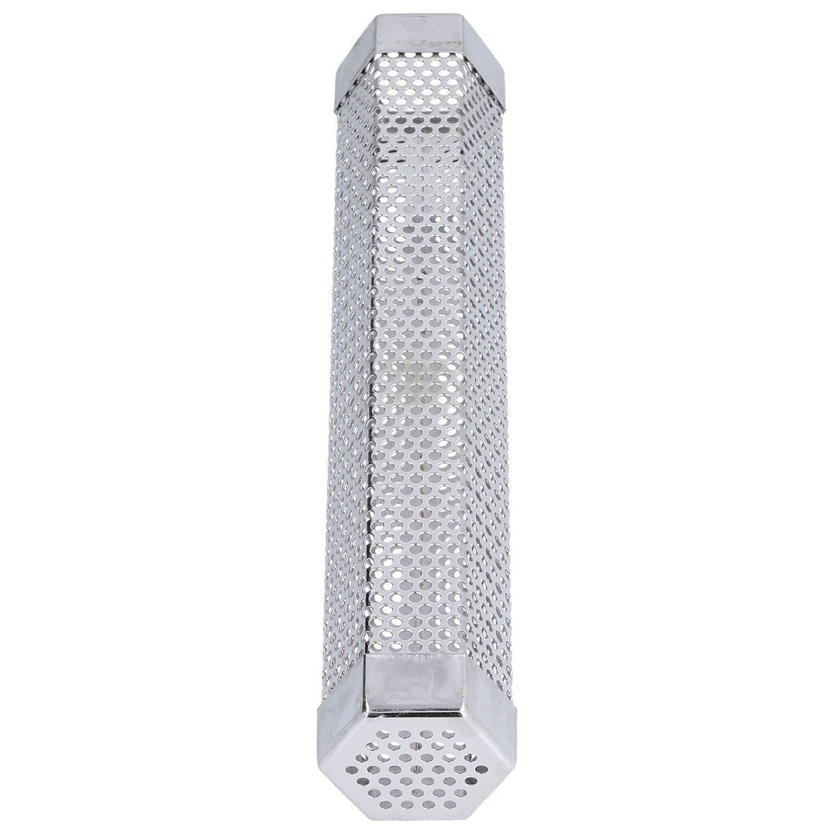 Smoker Tube 304 Stainless Steel Portable Hex Stable Barbecue Smoke Generator Pipe for Cold Hot Smoking Grilled Foods30.6x5cm(12 Inches)