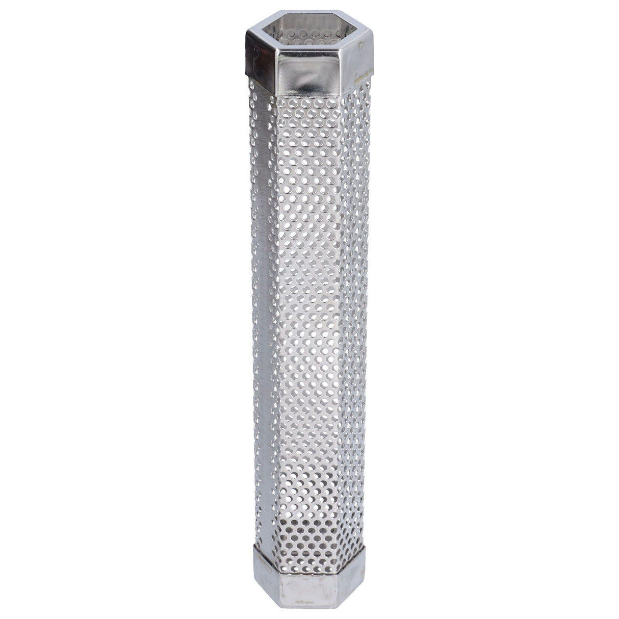Smoker Tube 304 Stainless Steel Portable Hex Stable Barbecue Smoke Generator Pipe for Cold Hot Smoking Grilled Foods30.6x5cm(12 Inches)