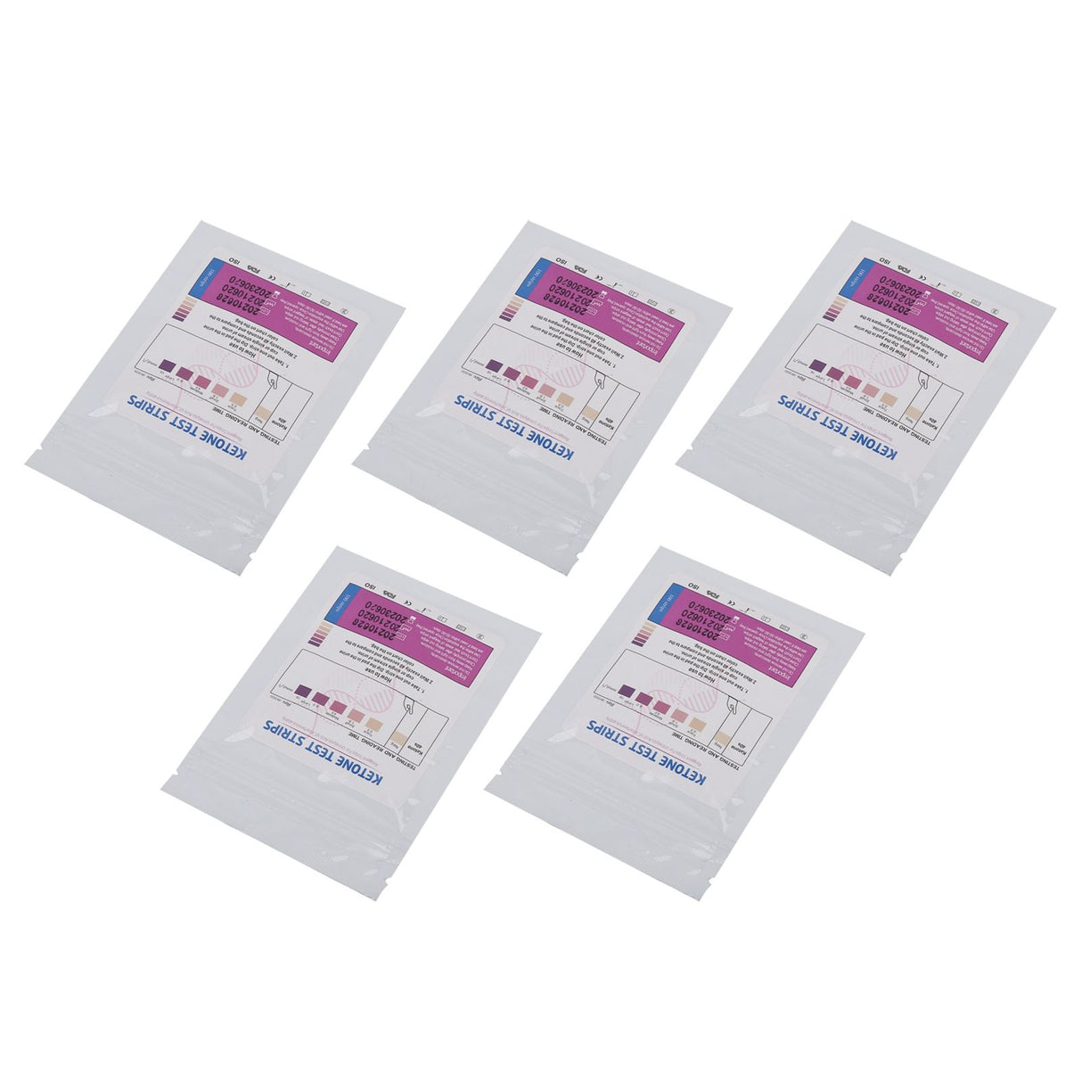 5 Packs Pool Test Strips Fast Detection Easily Read Clear Results Reliable Uric Acid Test Paper for Swimming Pools Spas