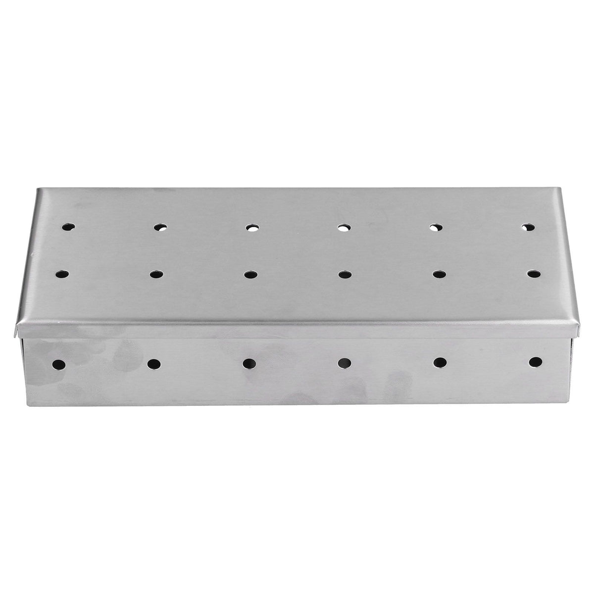 Smoker Box Vent Design High Compatibility Easily Use Durable BBQ Gadgets for Charcoal Gas Grill