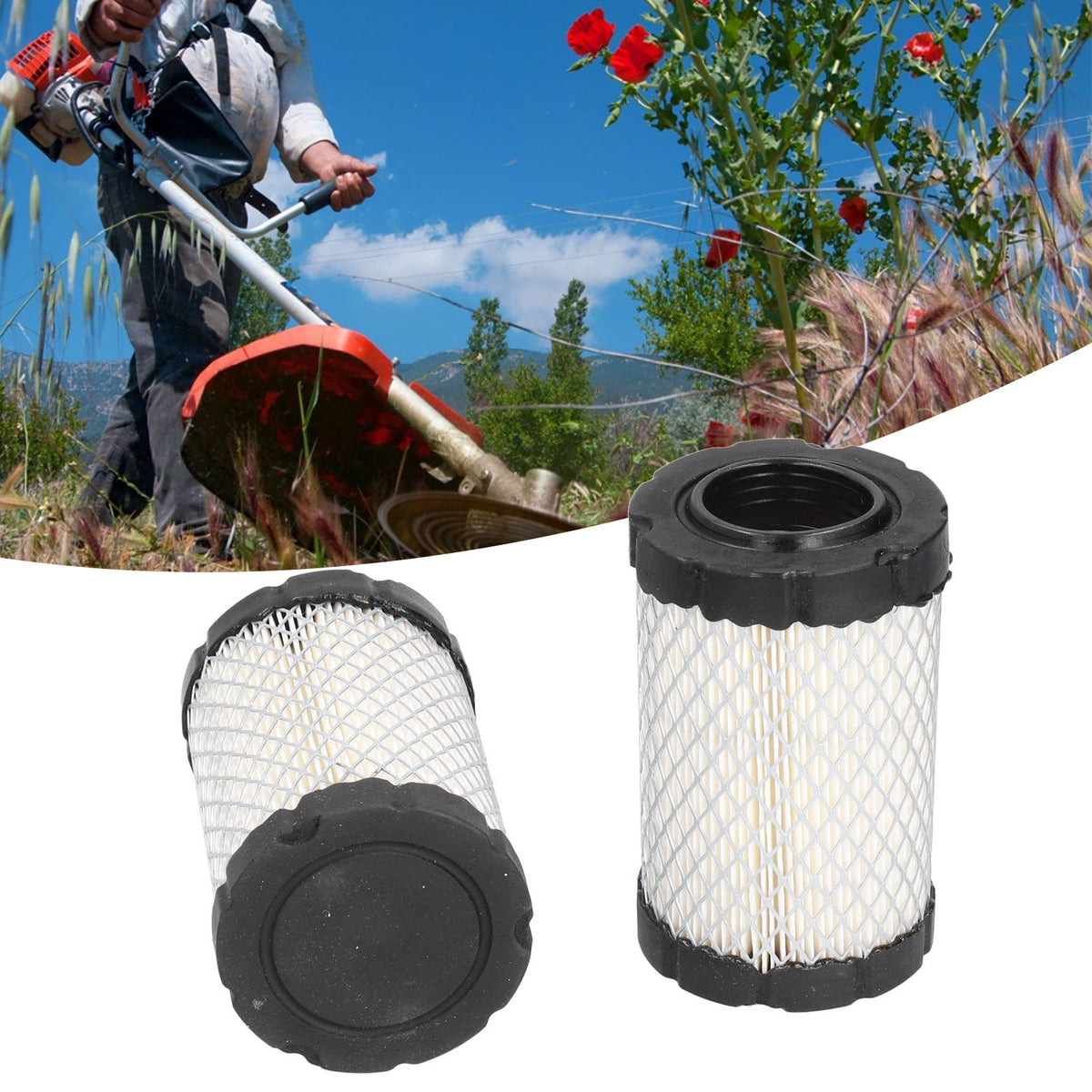 Air Filter Fuel Filter Set Replacement 796031 for E100 E120 E130 E140 E150 100 Series Tractor