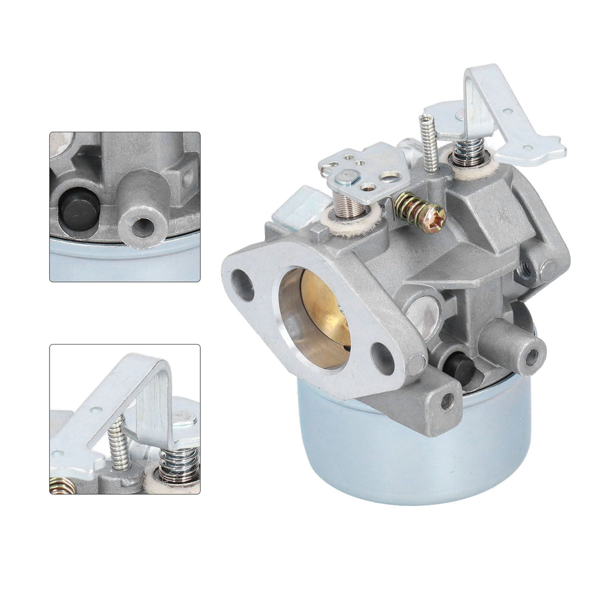640152 Carburetor with 33268 Air Filter Spark Plug Fit for Tecumseh 640152A 640023 640051 640140 HM80 HM90 HM100