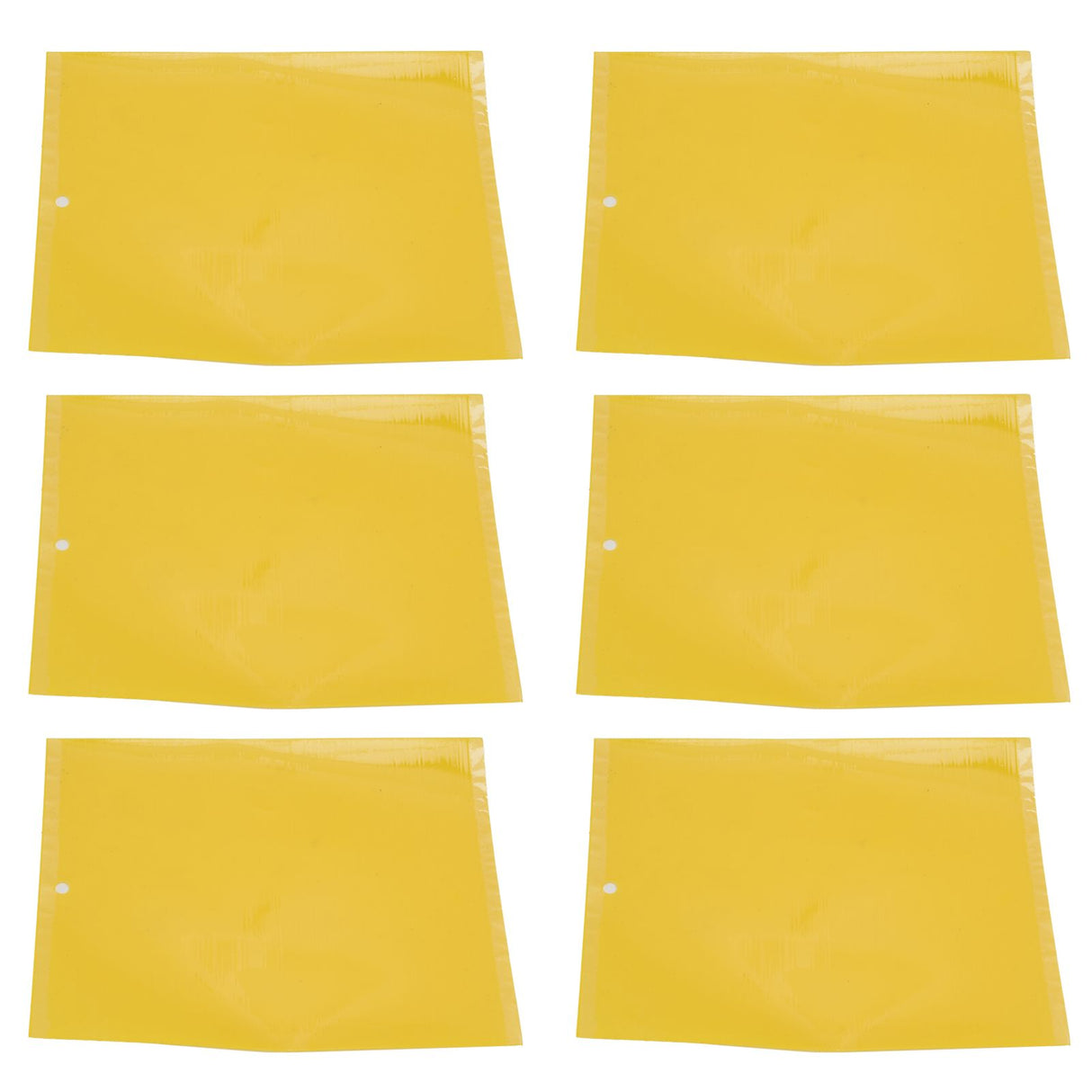 20Pcs 20x15cm Insect Trap Non Toxic Efficient PVC Yellow Fly Trap for Greenhouse Garden