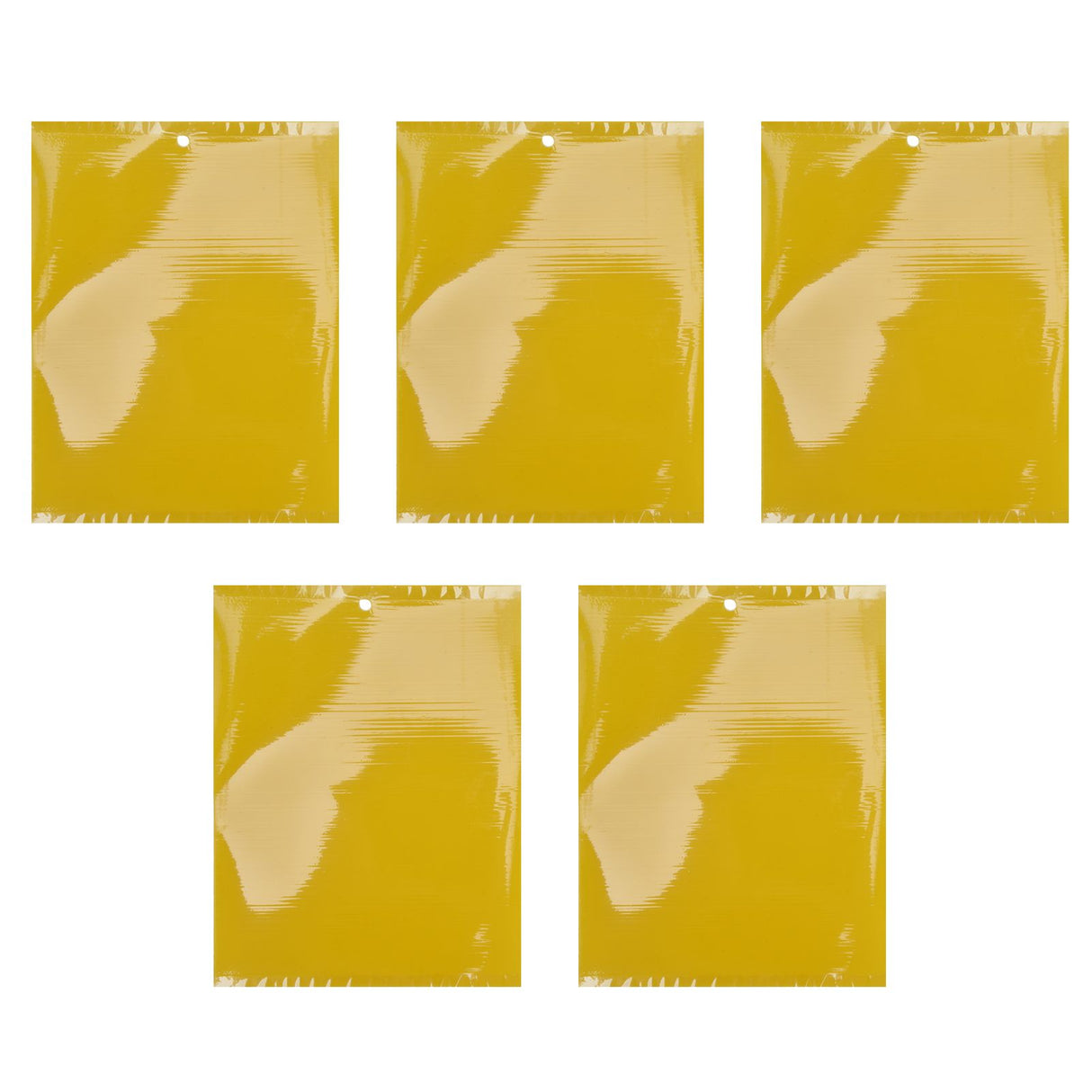 20Pcs 20x15cm Insect Trap Non Toxic Efficient PVC Yellow Fly Trap for Greenhouse Garden