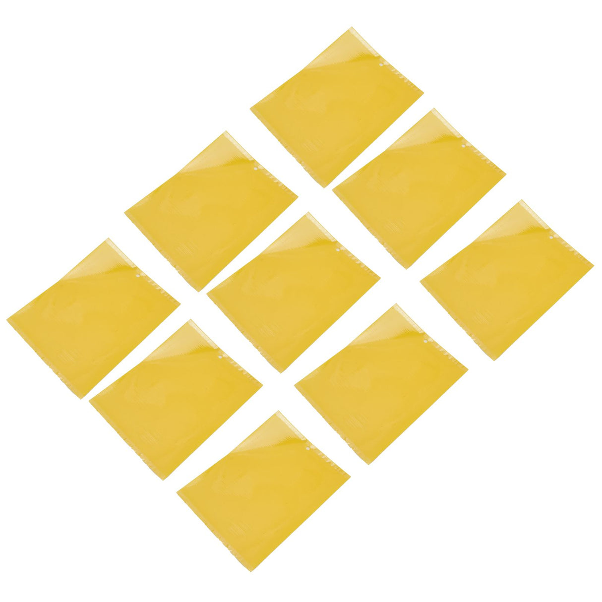 20Pcs 20x15cm Insect Trap Non Toxic Efficient PVC Yellow Fly Trap for Greenhouse Garden