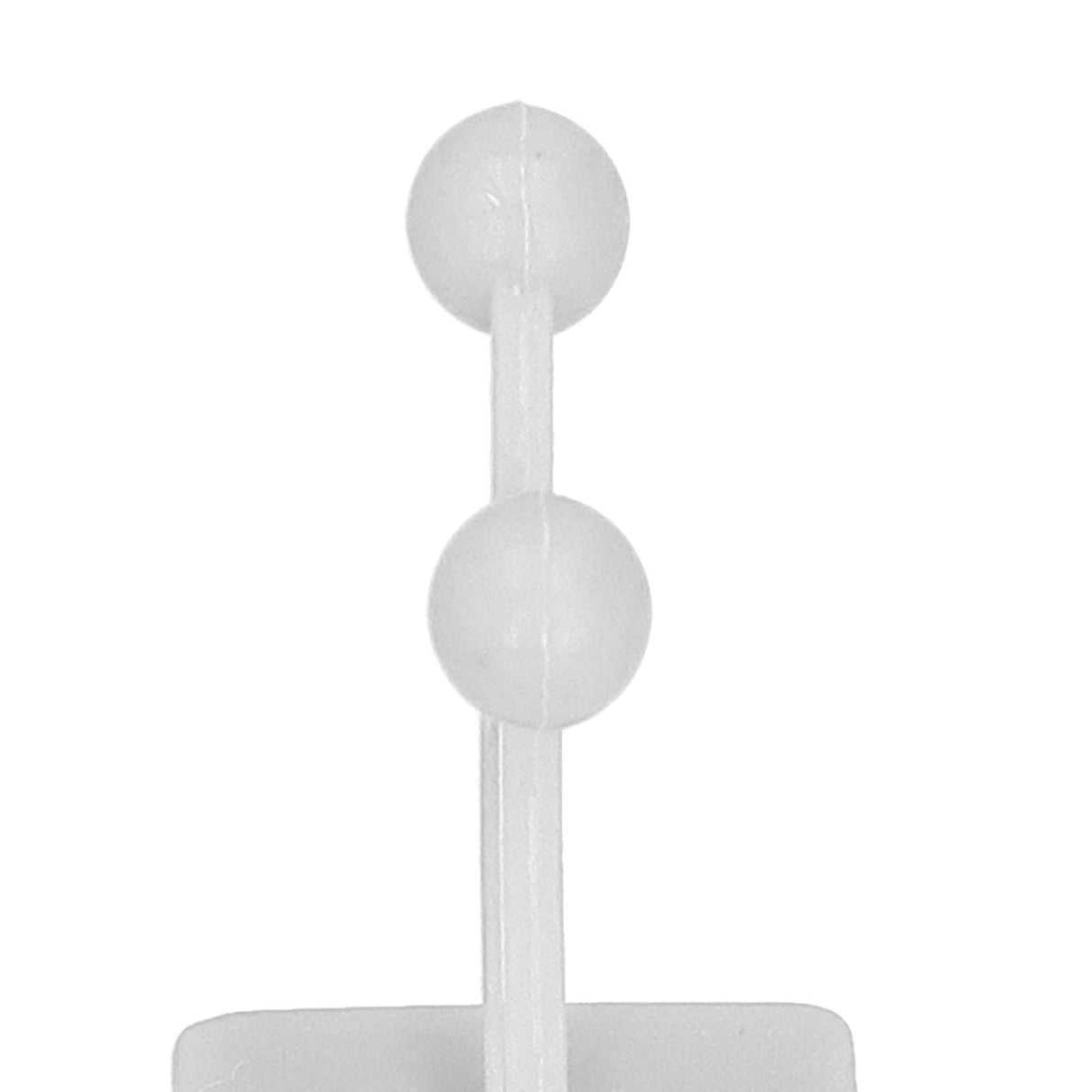 100PCS Plant Climbing Wall Fixture Wall Vines Fixing Clip Self Adhesive Branch Fixture Securing ClipWhite