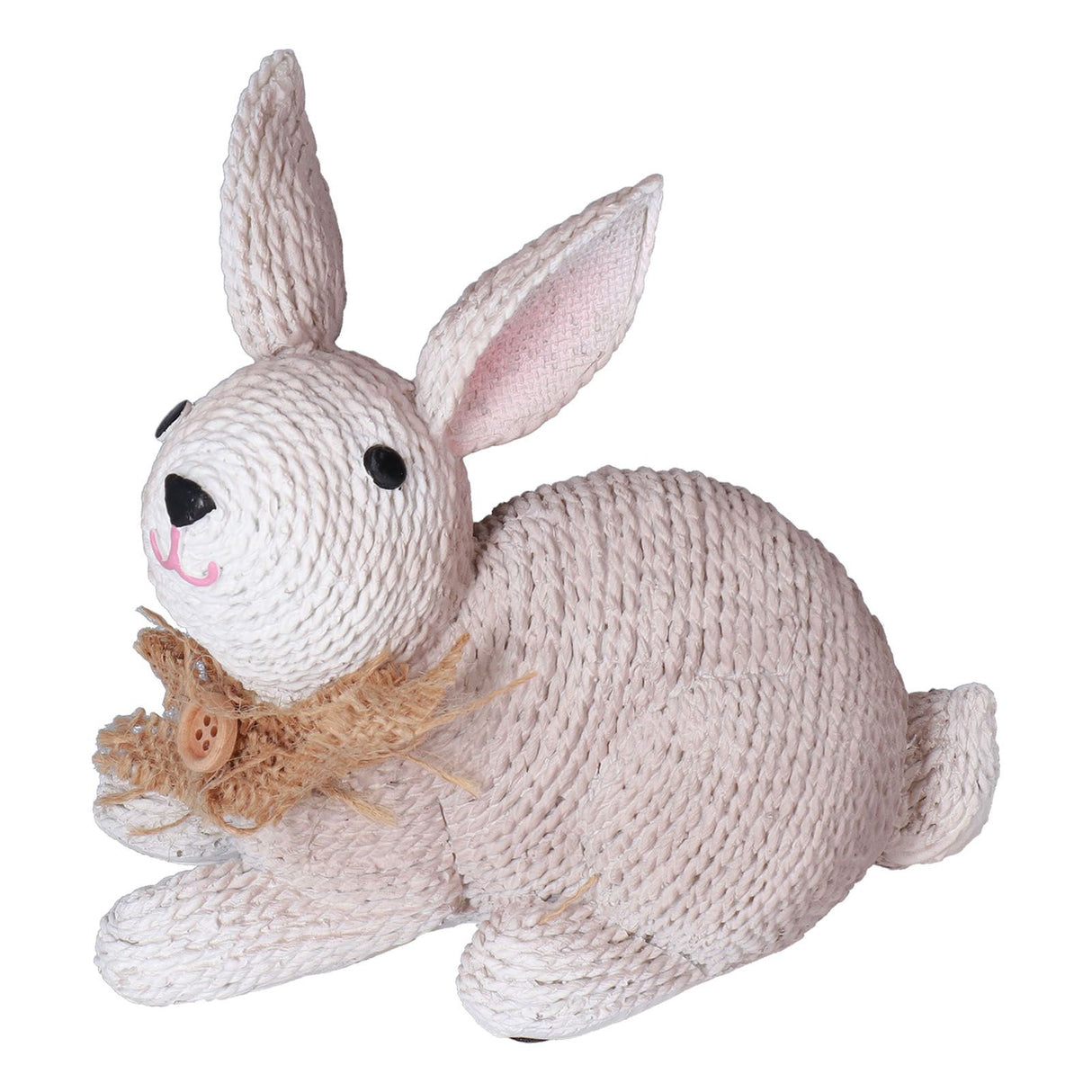 Rabbit Sculpture Simulation Resin Rabbit Ornament Environmentalliy Friendly and Durable for Family and BedroomRabbit A
