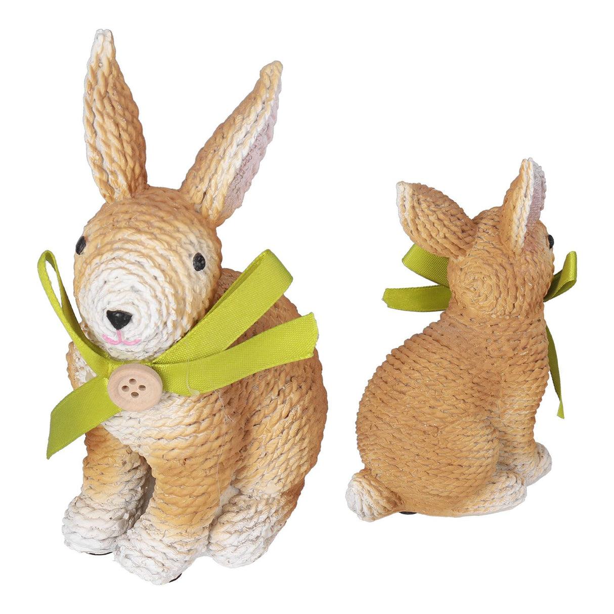 Rabbit Sculpture Simulation Resin Rabbit Ornament Environmentalliy Friendly and Durable for Family and BedroomRabbit B