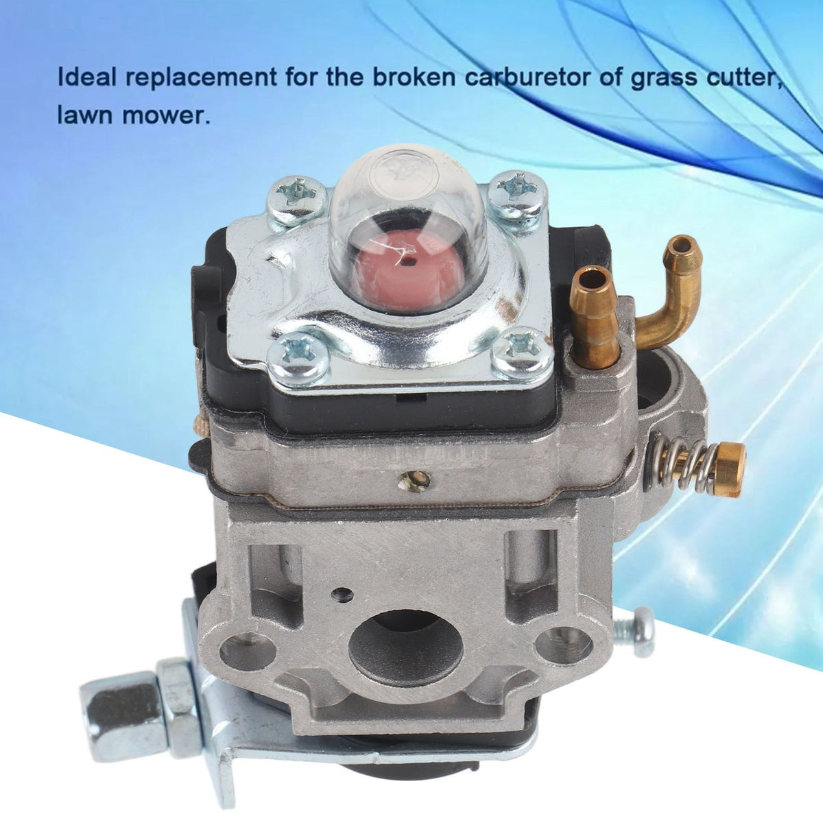 Carburetor Carb 2 Stroke Wear Resistant High Hardness Mower Carburetor Replacement for 33cc 36cc Engine