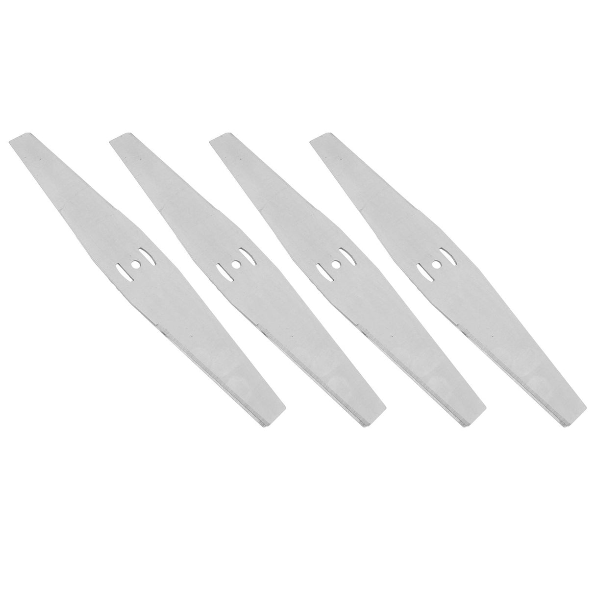 4PCS Lawn Mower Blades Stainless Steel Electric Grass Trimmer Cutter Blade Replacement Set for Yard and Garden Weeder Tool