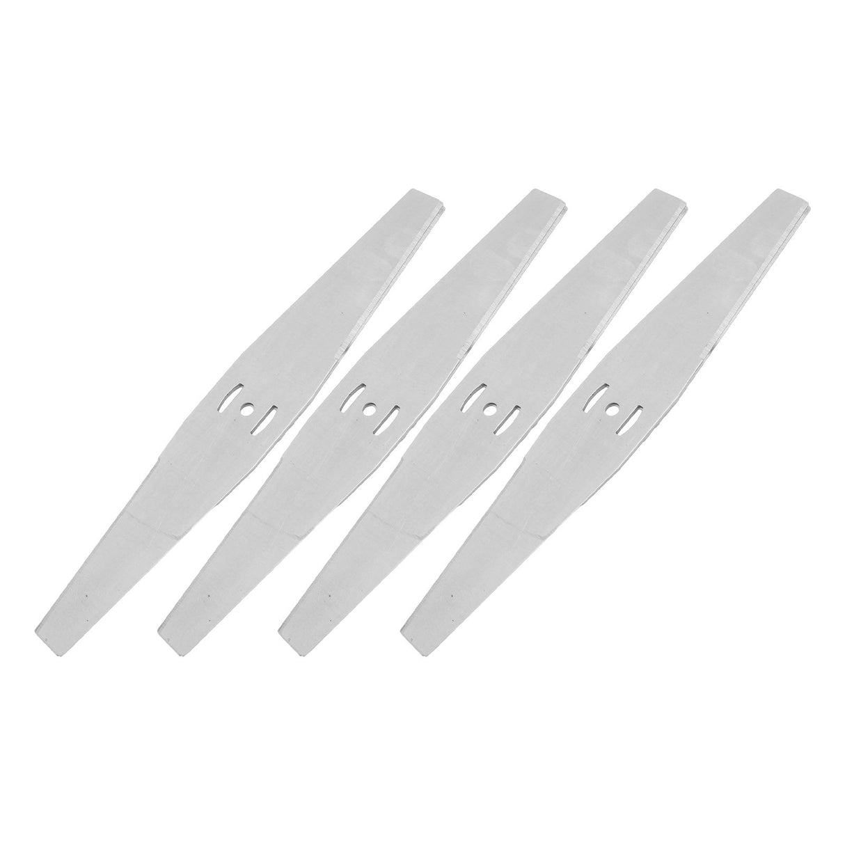 4PCS Lawn Mower Blades Stainless Steel Electric Grass Trimmer Cutter Blade Replacement Set for Yard and Garden Weeder Tool